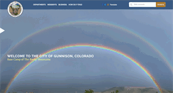 Desktop Screenshot of cityofgunnison-co.gov